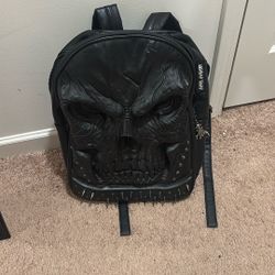 Skull Bookbag 
