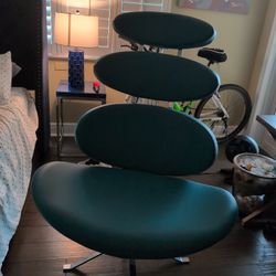 Leather Deco Chairs Set Of 2