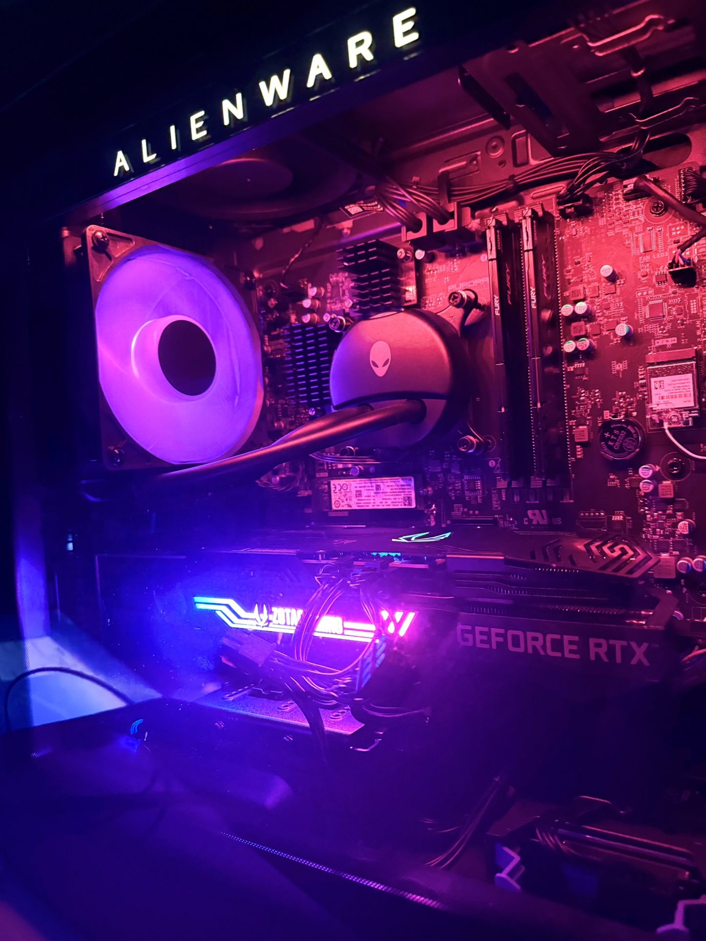 Liquid water Cooling Gaming pc desktop computer Ryzen 9 5900x 64gb ram rtx 3080 4tb ssd