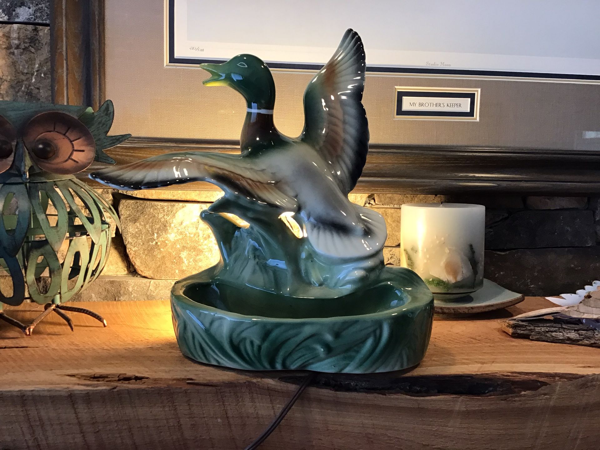 Mid Century Duck Lamp. Perfect Shape