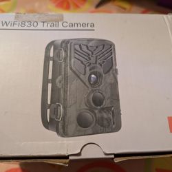 Wifi830 trail cam working.  Clips on mounting bracket broken 