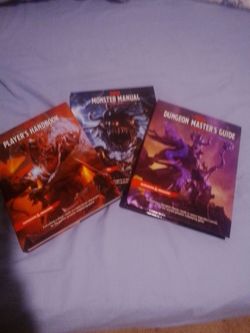 D&D 5e Core Rulebook Set of 3