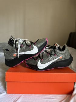Off-White Nike Vapor Street Black White Fuchsia Men Size 6 Women 7.5
