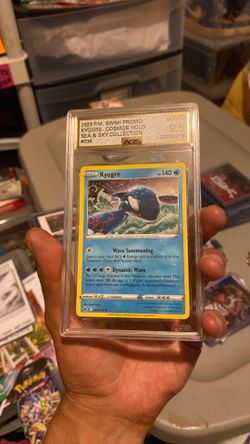 Kyogre No. 036/159 Cosmos Holo Promo Sea & Sky Collection AGS 9.5 Mint Pokémon Card