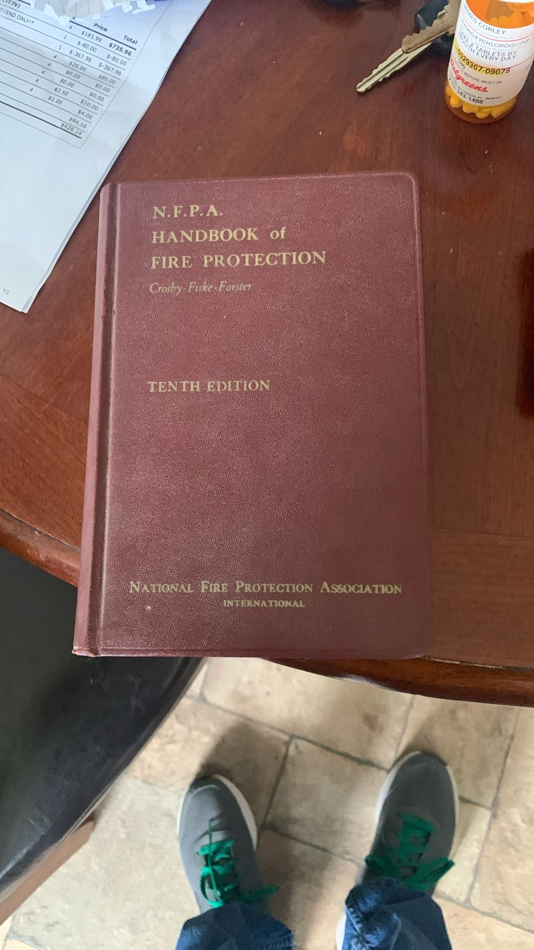 Vintage NFPA Handbook Of Fire Protection 1948