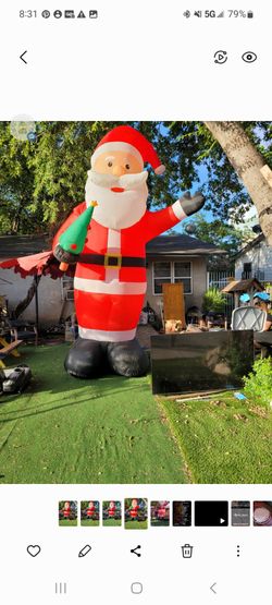 Middle size Santa Claus decoration