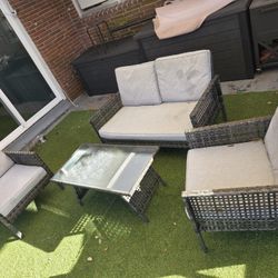 4 Piece Patio Set