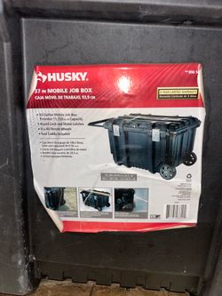 Husky 50‑Gallon Job Box – Heavy Duty