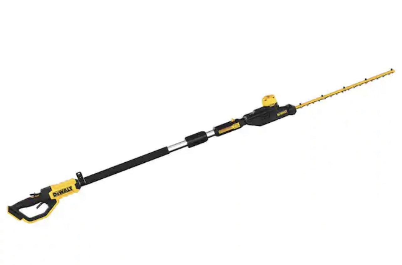 DEWALT 20V MAX Cordless Battery Powered Pole Hedge Trimmer (Tool Only)