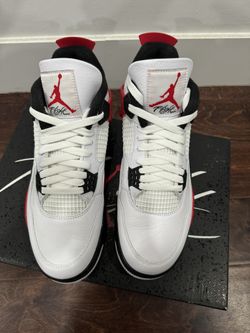 Jordan 4 Retro Red and Cement