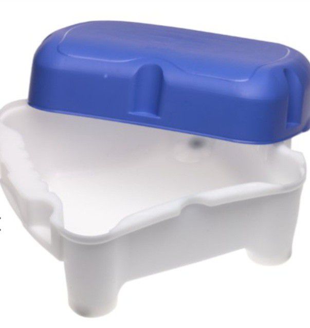 Sit and Store Bathing Seat and Step Stool