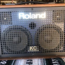 ROLAND K C STEREO Keyboard Amp BATTERY POWER
