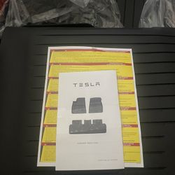 OEM Tesla All Weather Interior Liners Kit 67FMTES2 For 2021-2024 Model 3