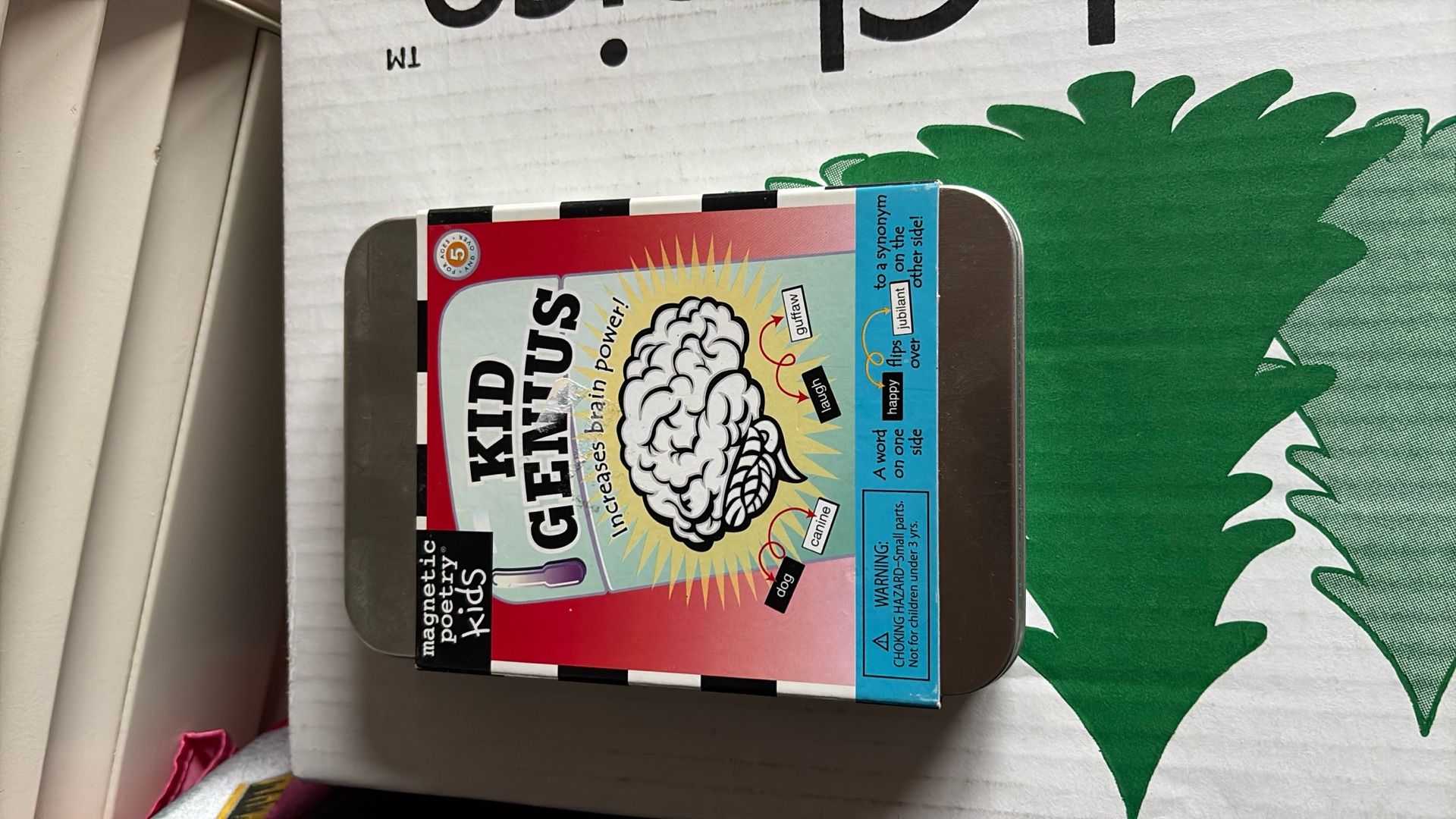 NWT Kid Genius Magnetic Poetry Kit