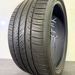 V595  255 35 19 96Y  Michelin Pilot Sport All Season 4  One Used Tire 70% Life 