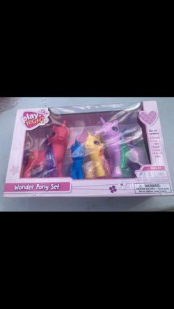 New, Little Ponies play sets $5 each