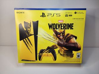 Playstation 5 Limited Edition Marvel Wolverine New Sealed Selling or Trade (Please Read)