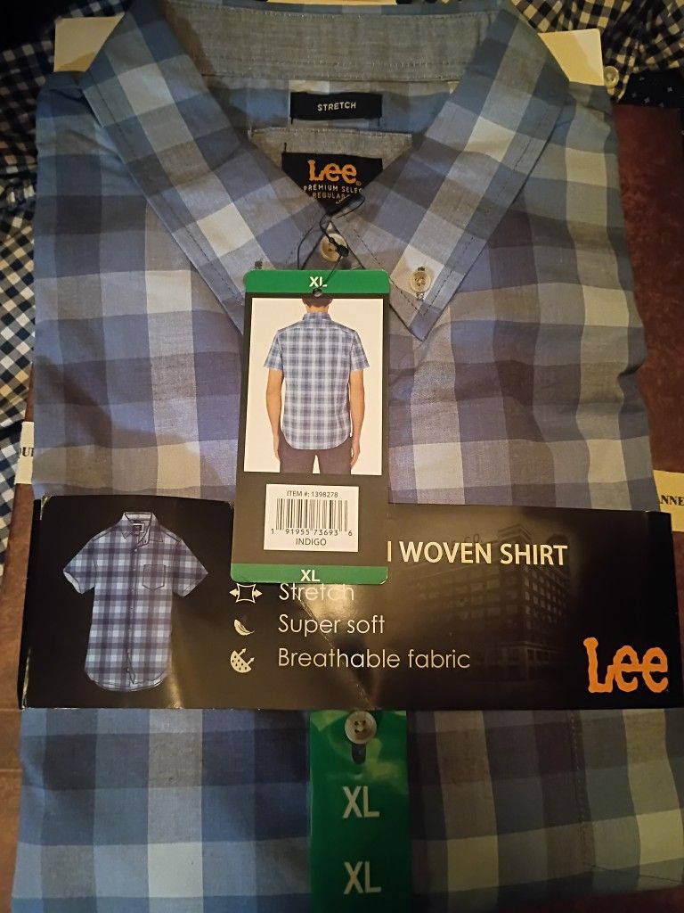 Flannel Pattern Dress Shirt