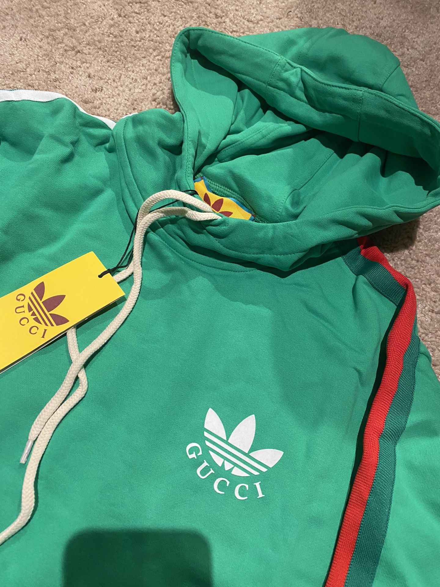 Brand New Gucci Adidas Hoodie