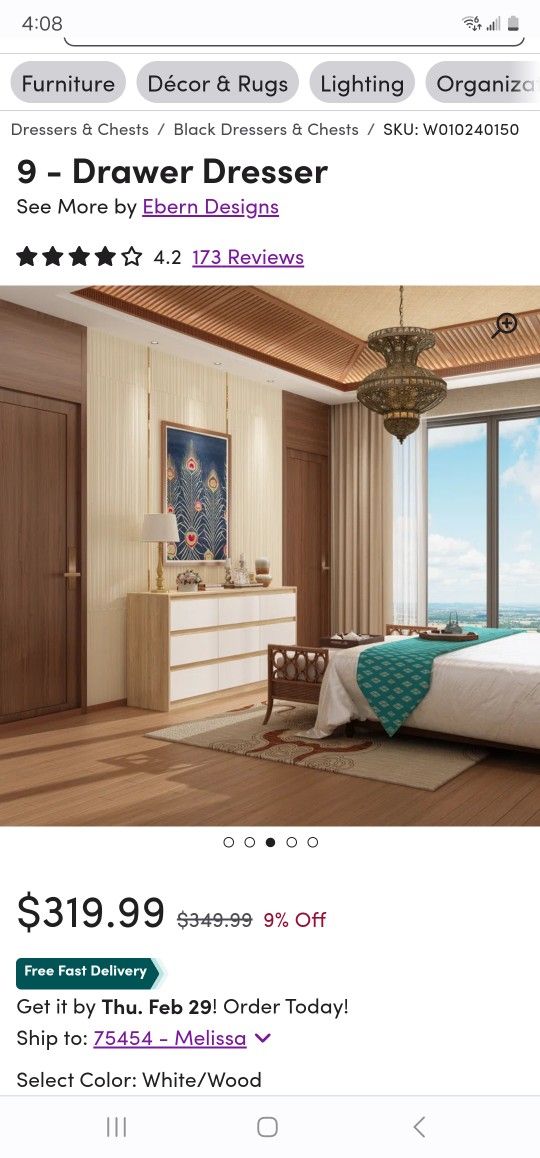 Brand New Wayfair Dresser