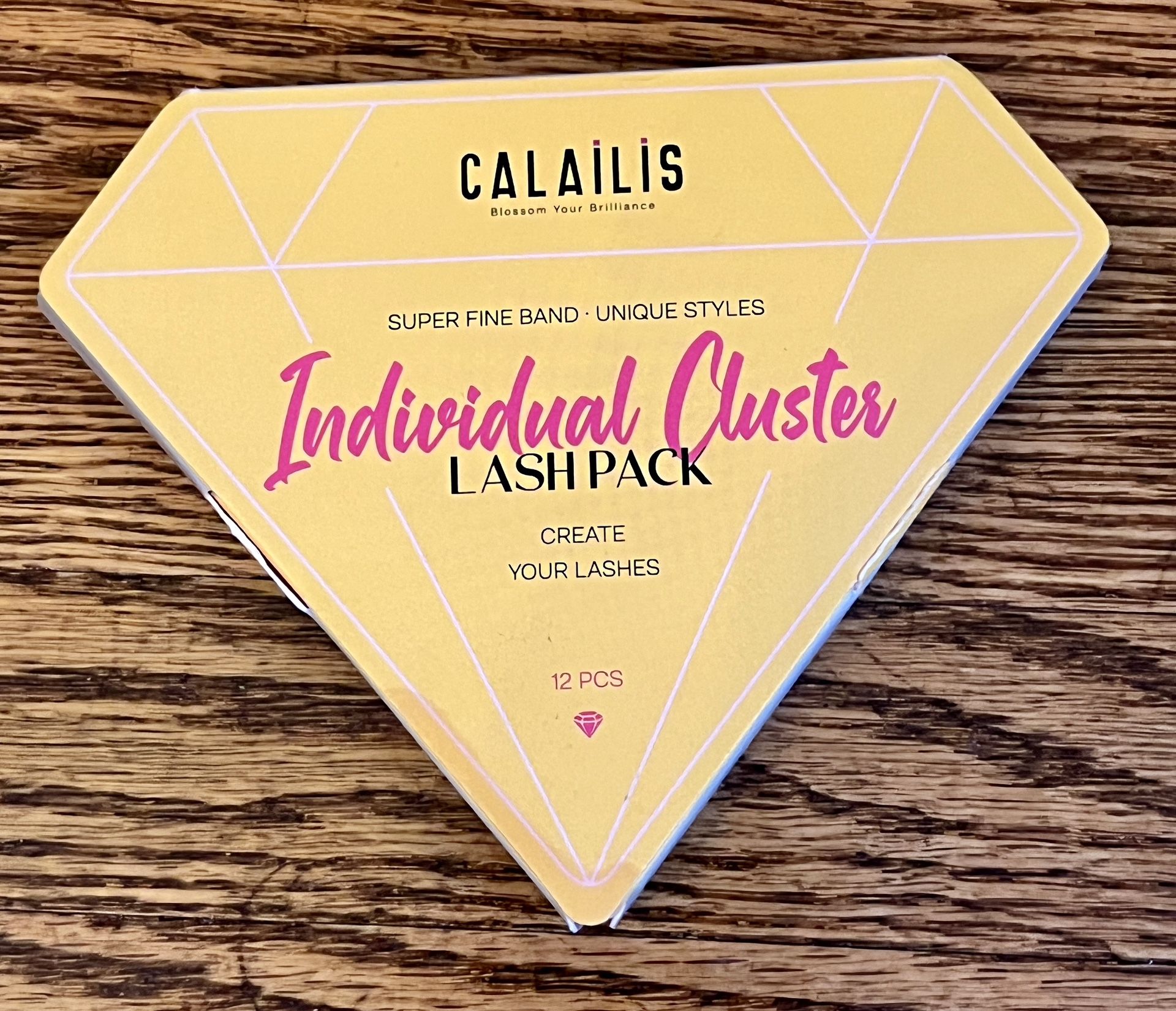 Calailis Individual Cluster Super Fine Lash Pack 12 pcs NWT