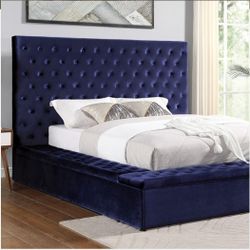 QUEEN BED FRAME MATTRES SOLD SEPARATELY NEW IN BOX FINNANCY AVAILABLE 1875W COMMONWEALT UNIT A FULLERTON CAL ☎️ 1714586,2564 PICK UP PRICE ☎️ 1714650,