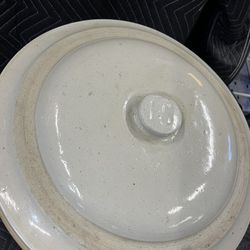 15 gallon Blue Crown Antique Crock 