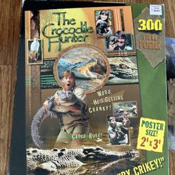 The Crocodile Hunter Steve Irwin 300 Piece PUZZLE 