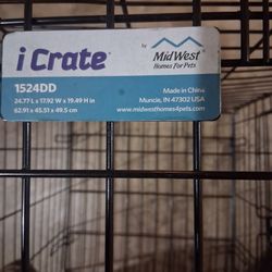 Icrate Dog Cage!!