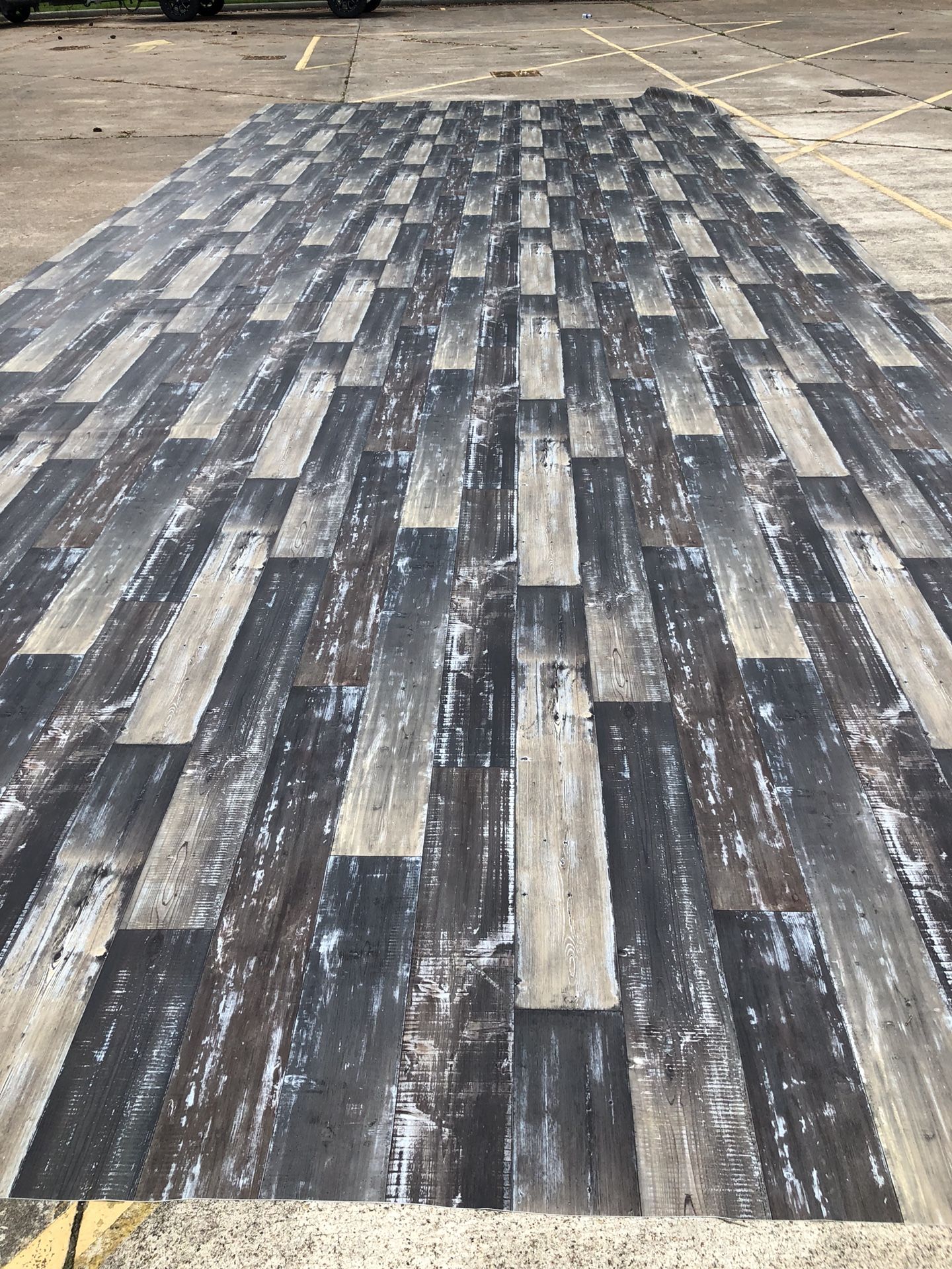 Sheet vinyl flooring —- 16 ft wide rolls
