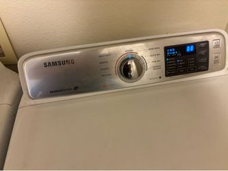 Samsung Washer and Gas Dryer