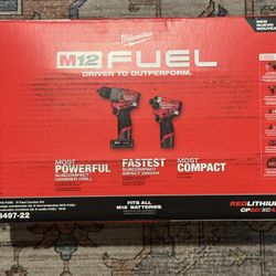 Milwaukee Drill Set Brand New