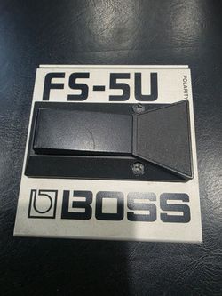 Boss FS-5U Footswitch Pedal – Guitar Amp & Effects Controller