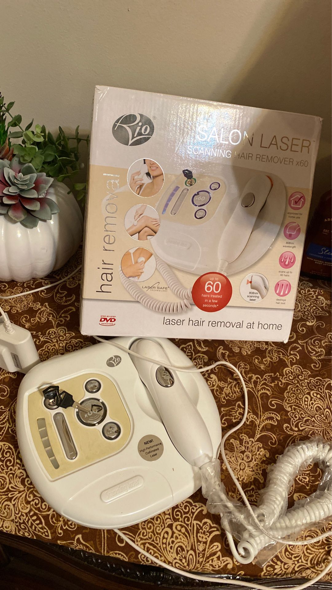 Laser removal