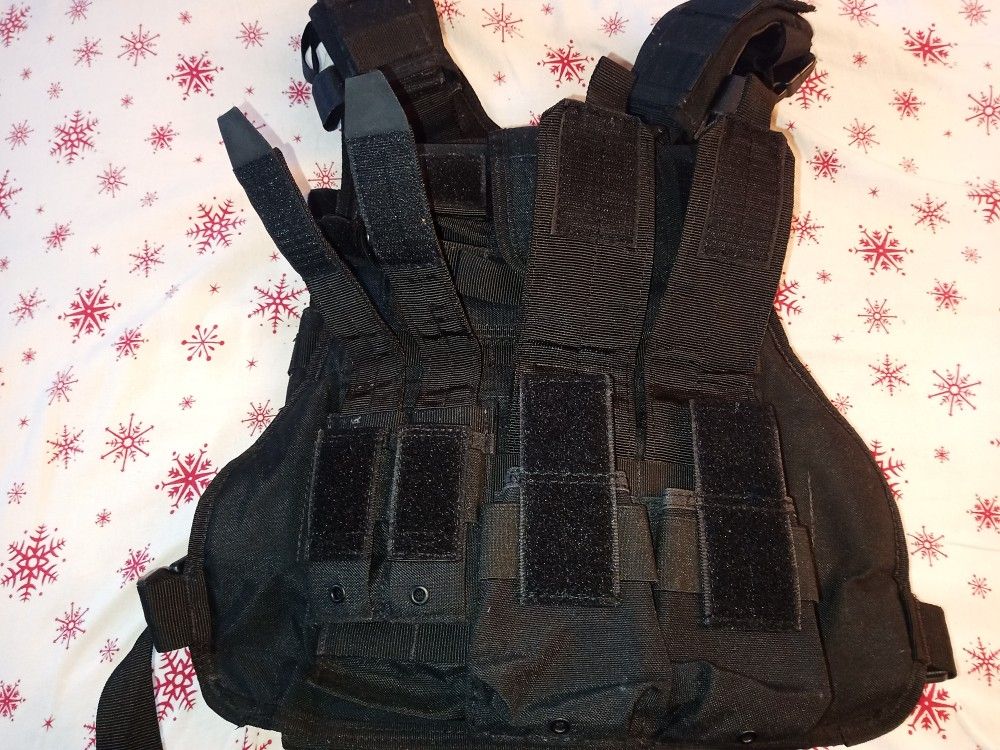 AR500 Bullet Proof Vest With Front, Rear And Side Plates