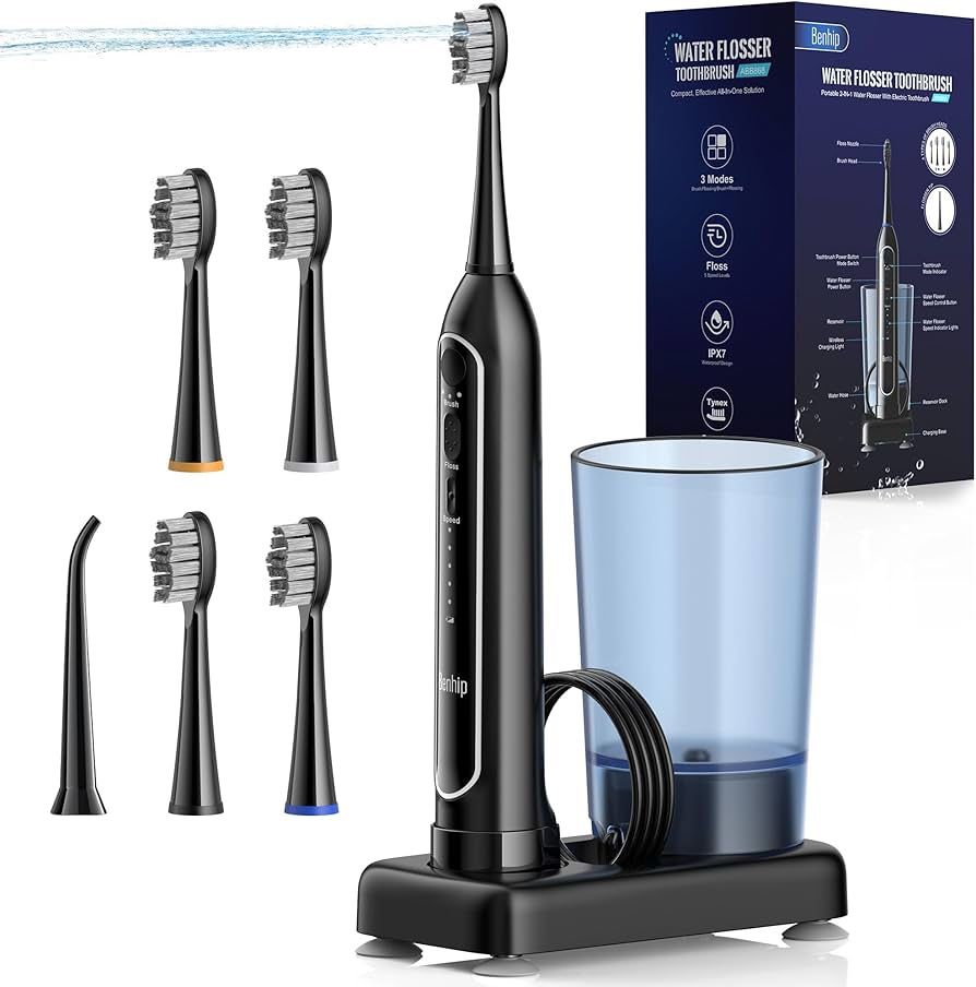 Benhip Water Flosser Tooth Brush