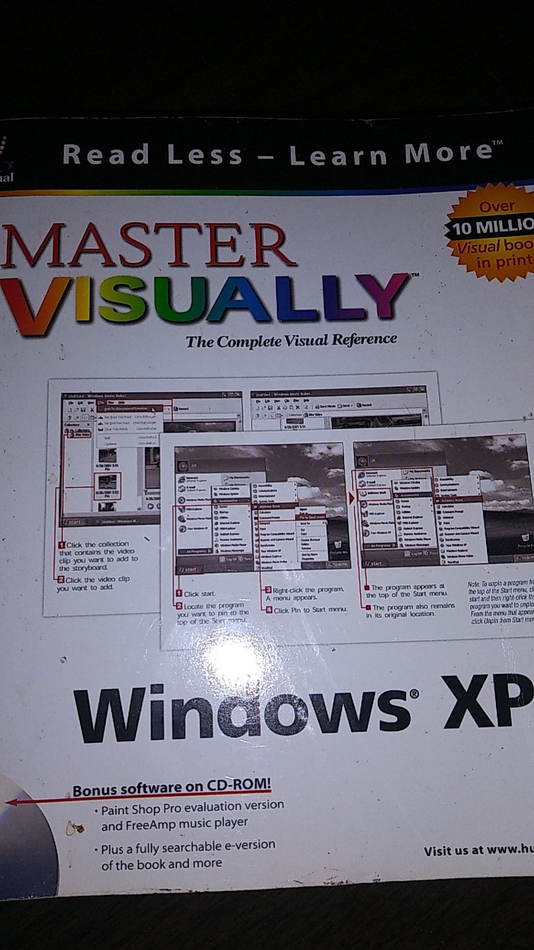 Master visually the complete visual reference Windows XP
