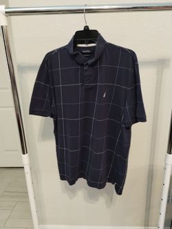 Navy Blue Nautica Men polo shirt, size L