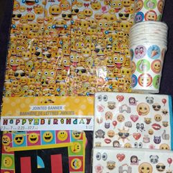 Emoji Party Supplies 