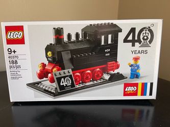 LEGO 40370 Steam Engine 40 Years Set