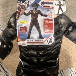 Kids Black Panter Size Medium