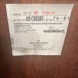 Cherry Child Dresser 