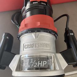 Craftsman  8.A 25,000 RPM 1-1/2 HP 1/4" Router 