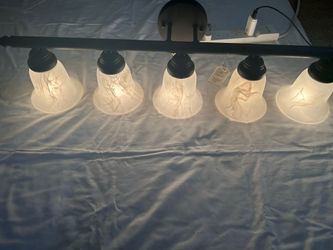 5-Light Bronze Bath Light MSRP $254  