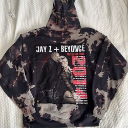 Beyoncé  & Jay Z 2014 On The Run Tour  Sweatshirt Hanes Ecosmart Size Large EUC