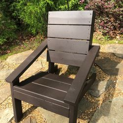 LIMITED TIME SALE! Custom Handmade Rustic Wood Adirondack Chair - Modern 2x4 Outdoor Fire Pit Seating