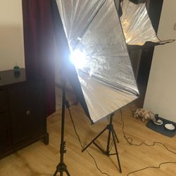 Set Of Professional Studio Lights 
