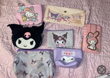 sanrio hello kitty, kuromi and my melody bags 