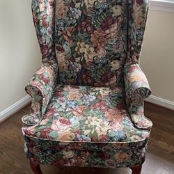 Floral Armchair