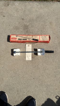Torque Wrench To 100 Foot Pounds Craftsman